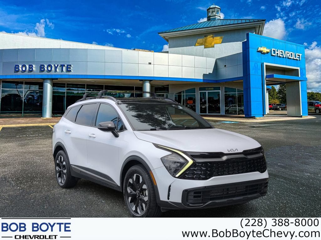 2023 Kia Sportage X-Line in Other — front three-quarter view