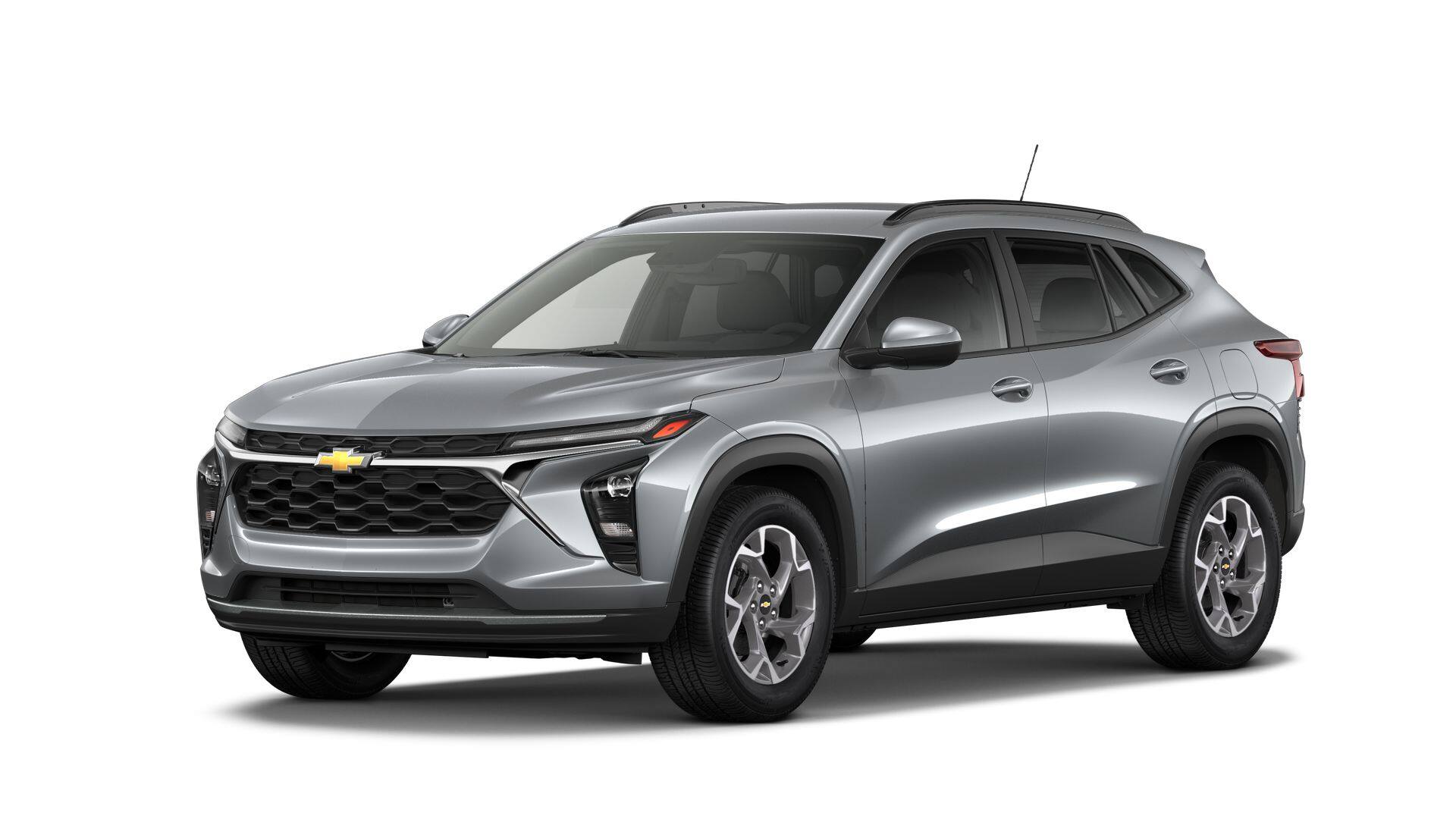 2026 Chevrolet Trax LT in Sterling Gray Metallic — front three-quarter view